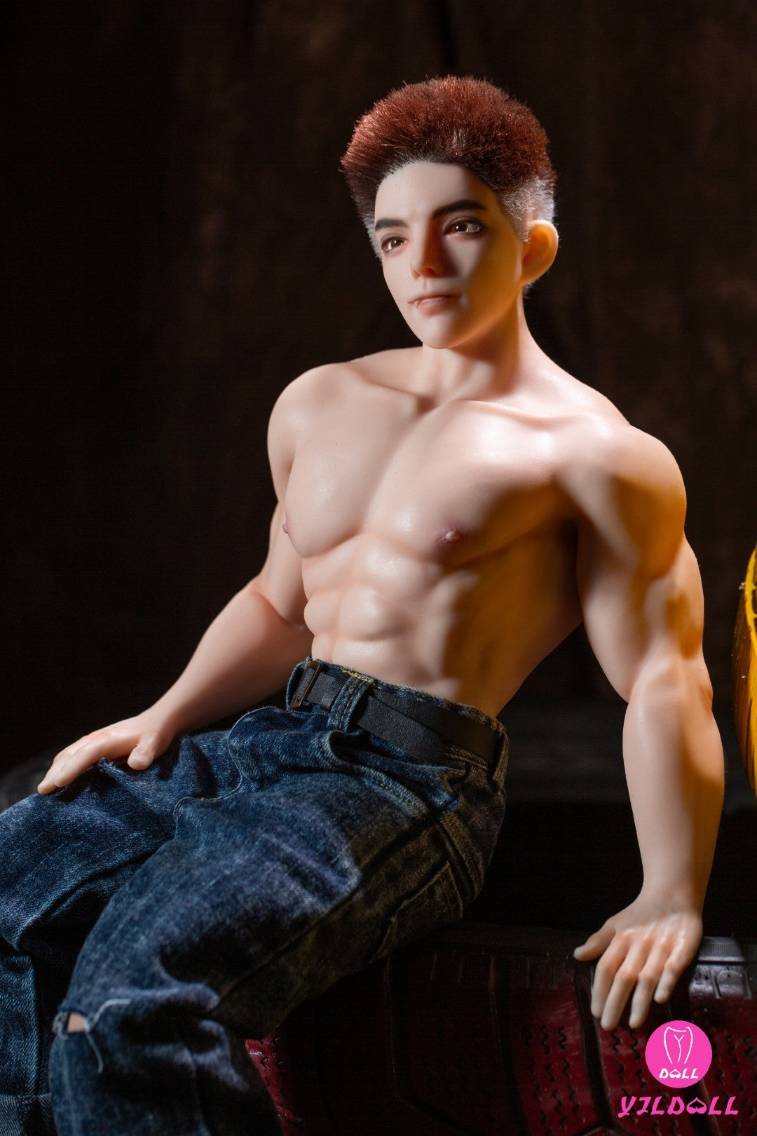 Džordža vīriešu dzimuma lelle (YJL Doll 62cm MD017 silikons)