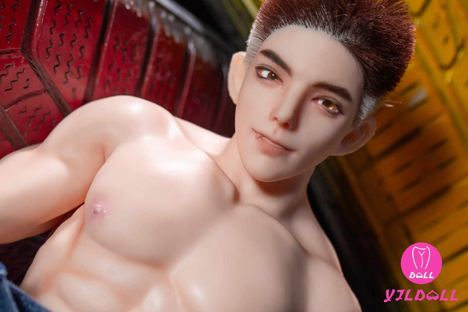 Džordža vīriešu dzimuma lelle (YJL Doll 62cm MD017 silikons)