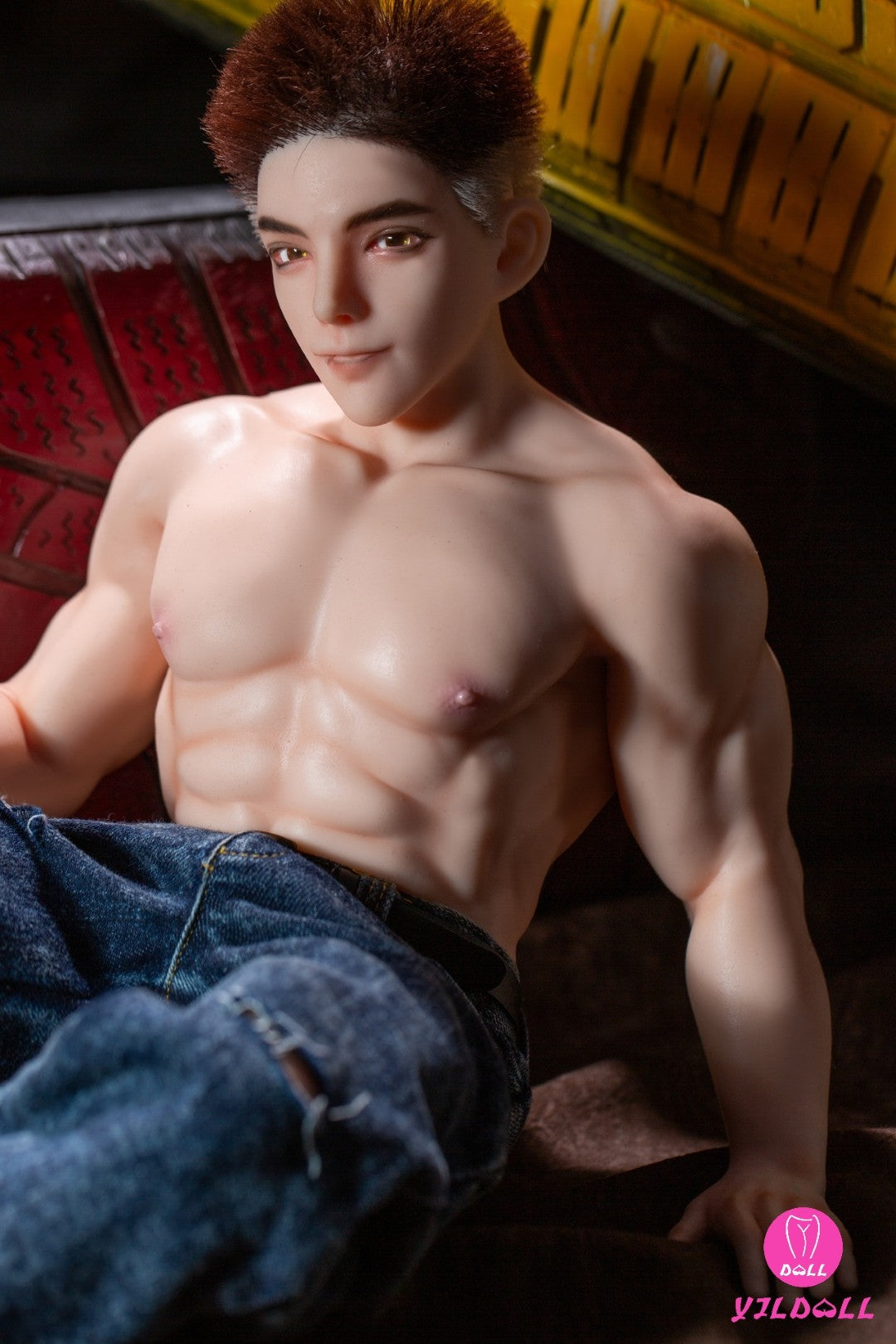 Džordža vīriešu dzimuma lelle (YJL Doll 62cm MD017 silikons)