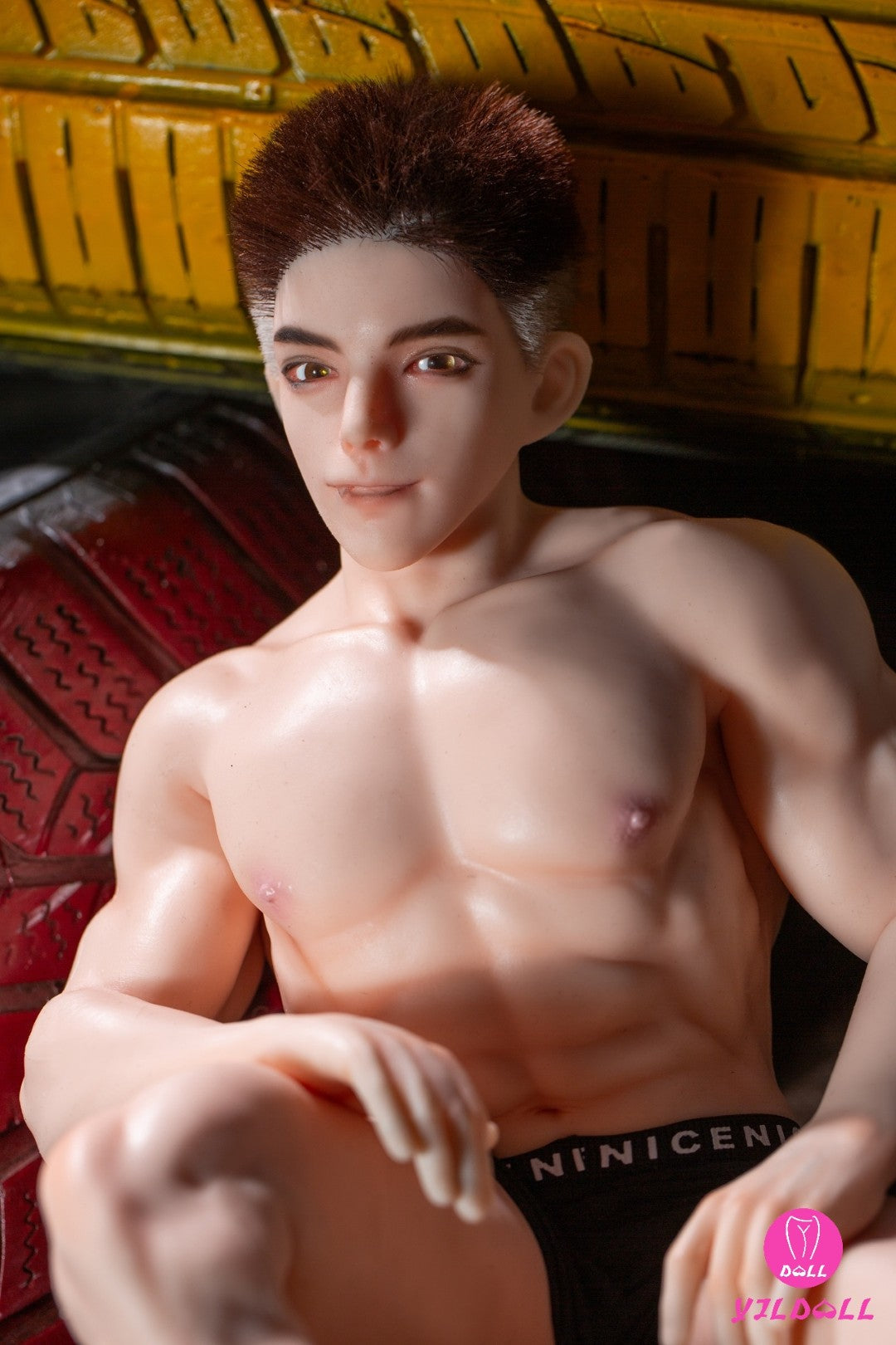 Džordža vīriešu dzimuma lelle (YJL Doll 62cm MD017 silikons)