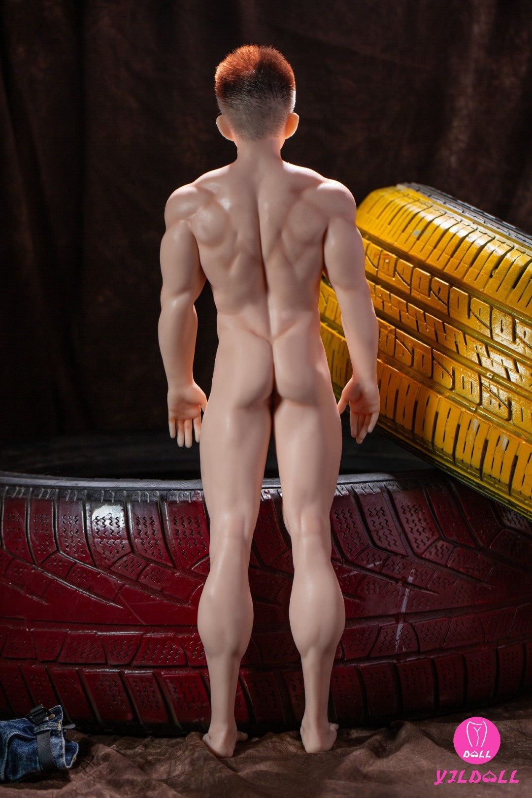 Džordža vīriešu dzimuma lelle (YJL Doll 62cm MD017 silikons)
