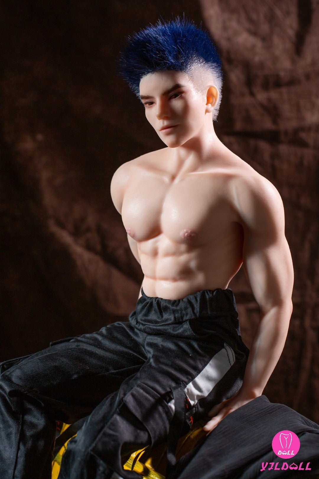 Pola vīriešu dzimuma lelle (YJL Doll 62cm MD015 silikons)