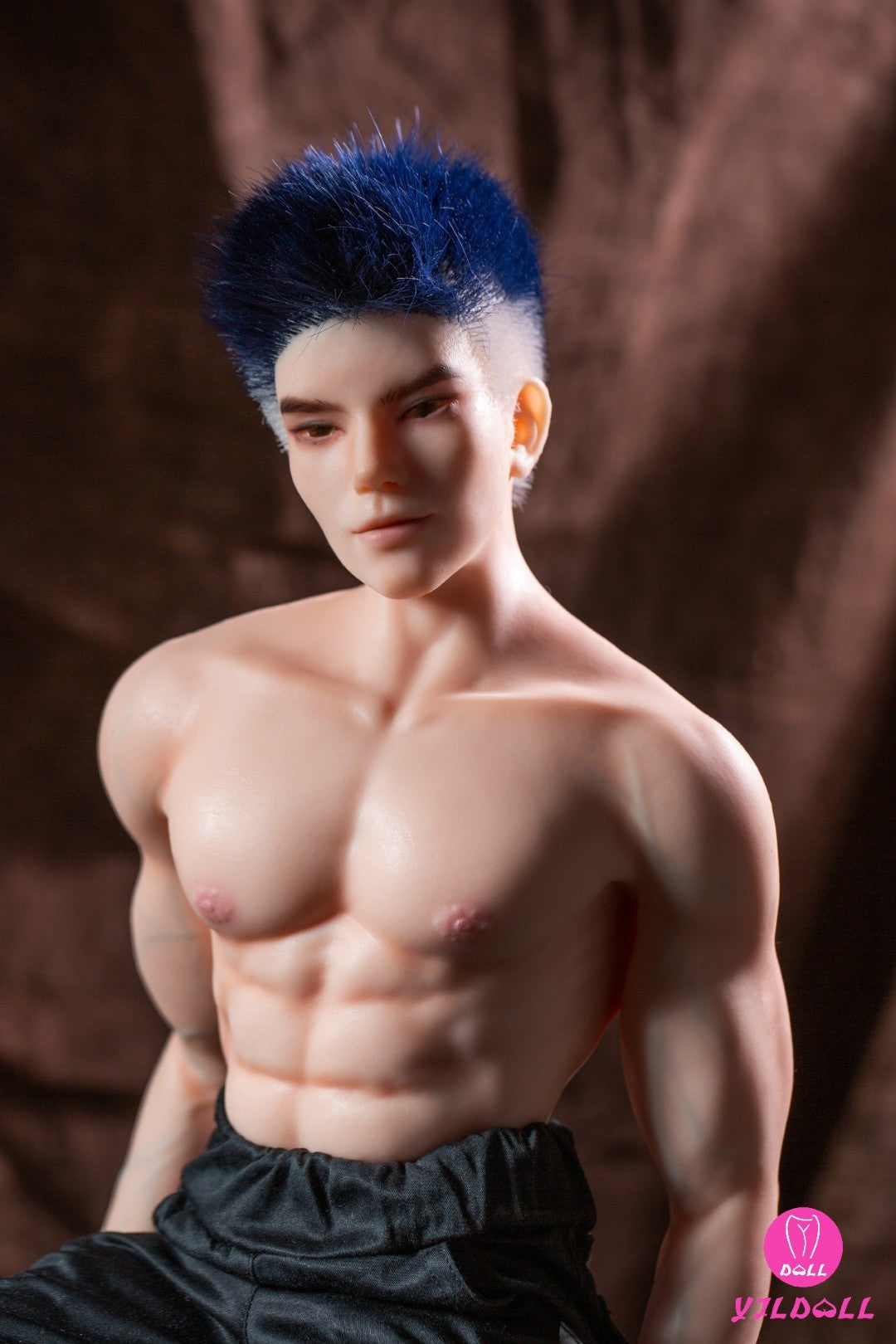 Pola vīriešu dzimuma lelle (YJL Doll 62cm MD015 silikons)
