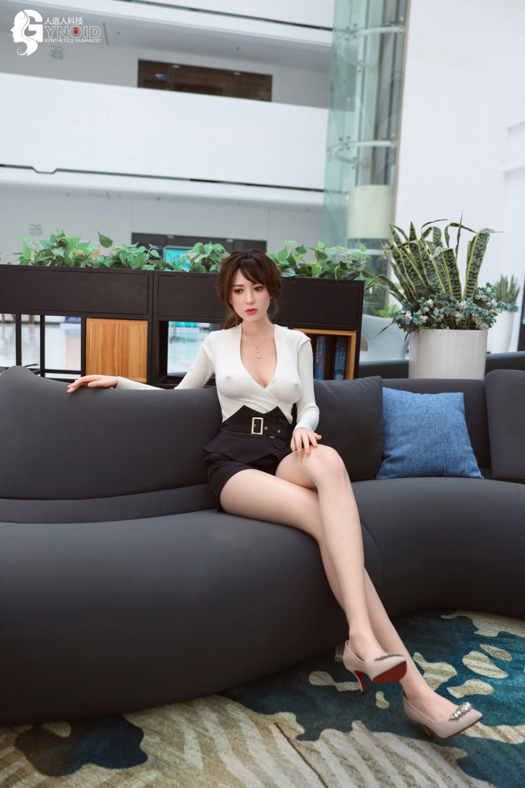 Seksa lelle Lisa Model 13 (Gynoid Doll 170 cm F-Cup silikona)