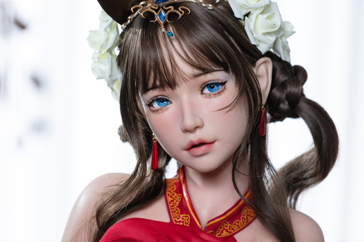 Mandradoras seksa lelle (Bezlya Doll 155 cm B krūze 2,1 silikona)