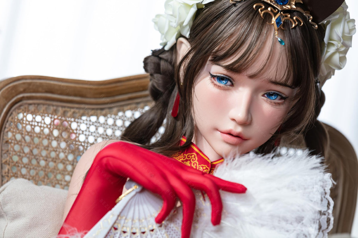Mandradoras seksa lelle (Bezlya Doll 155 cm B krūze 2,1 silikona)