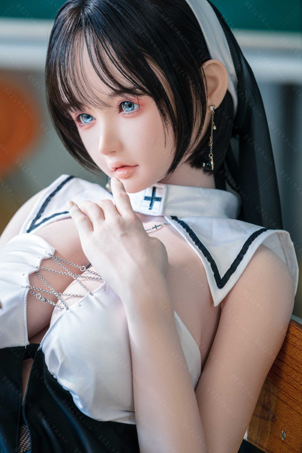 Vaniļas seksa lelle (Bezlya Doll 155 cm E-kauss 2.2CF silikons)