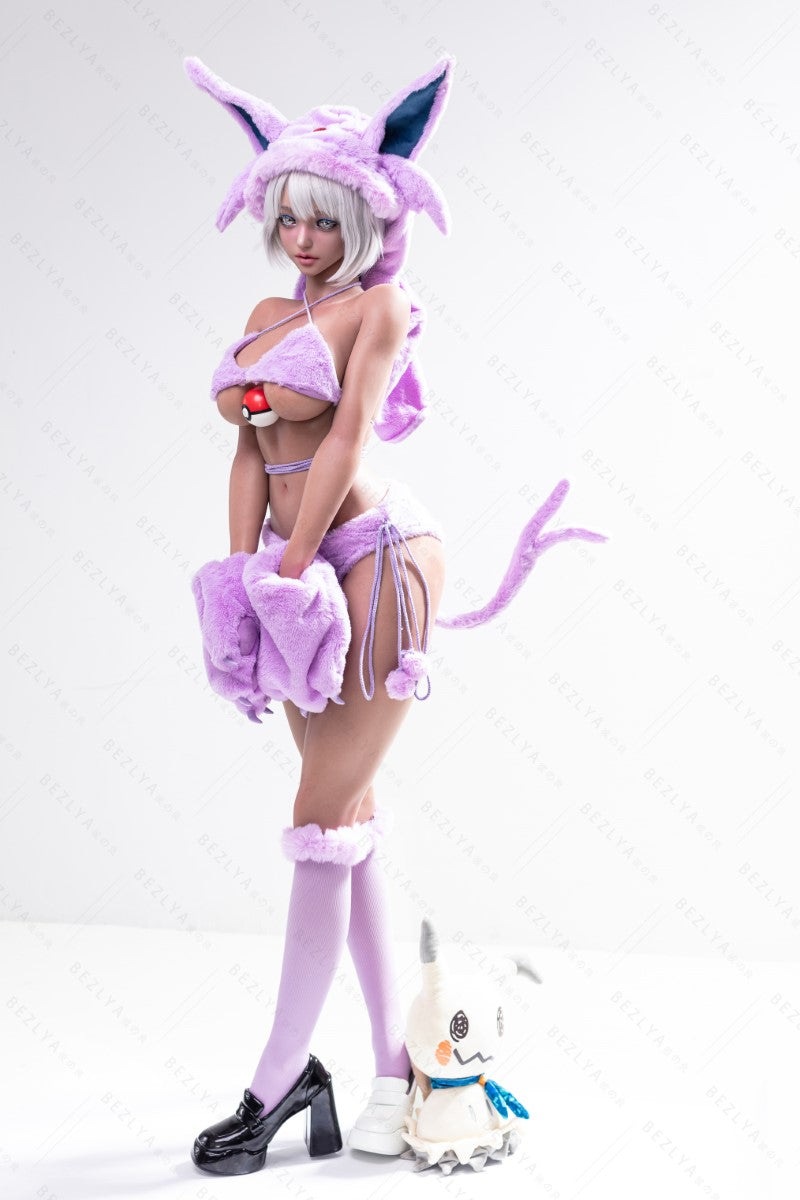 Kampanula seksa lelle (Bezlya Doll 155 cm E-kauss 2.2CF silikons)