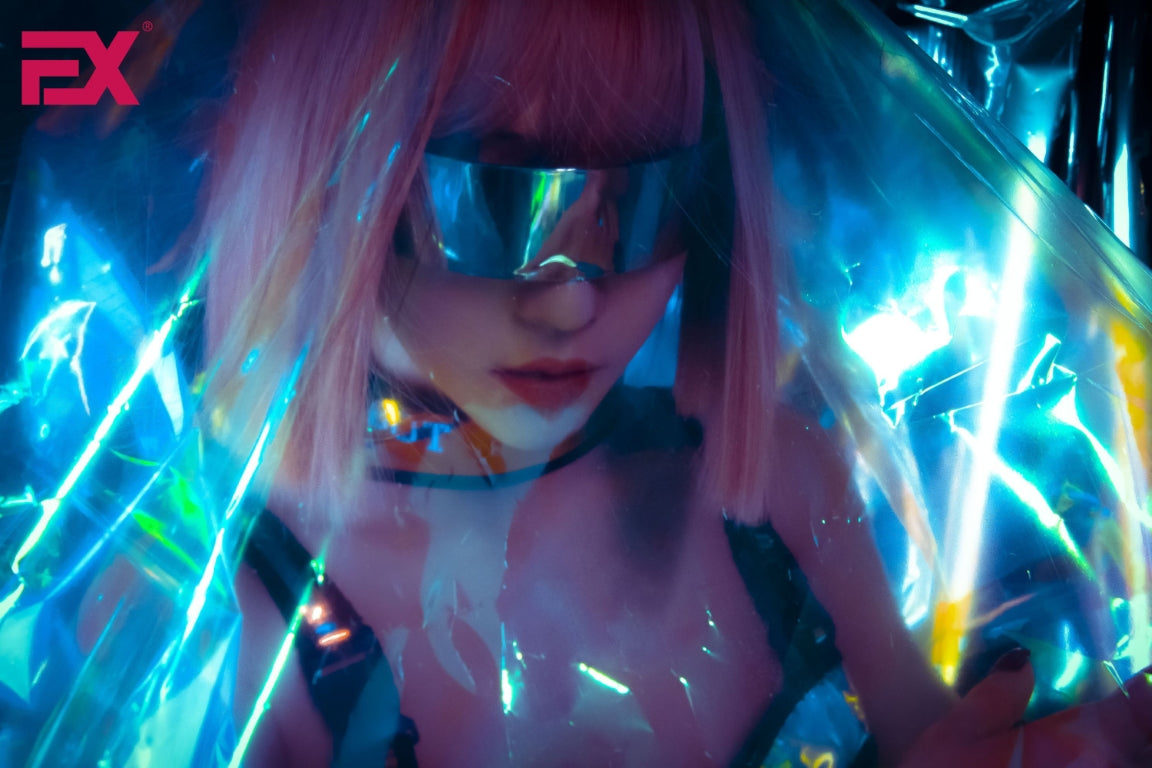 Jie CyberPunk seksa lelle (EXDoll 166 cm B kauss #Exclone Silicone)