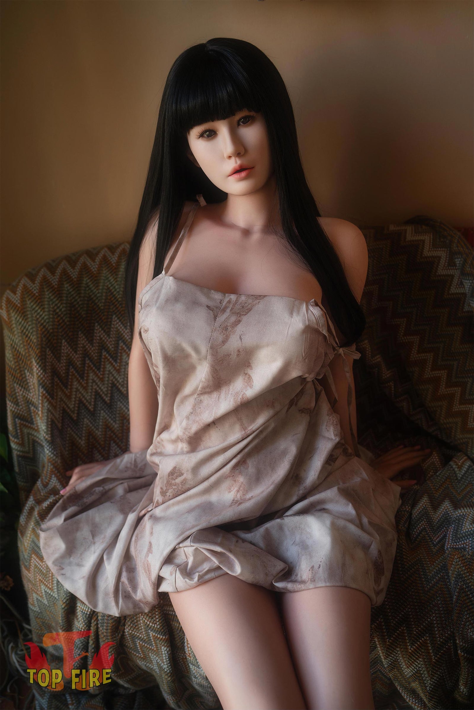 Rožu seksa lelle (Top Fire Doll 158 cm D-cup T30 silikona)