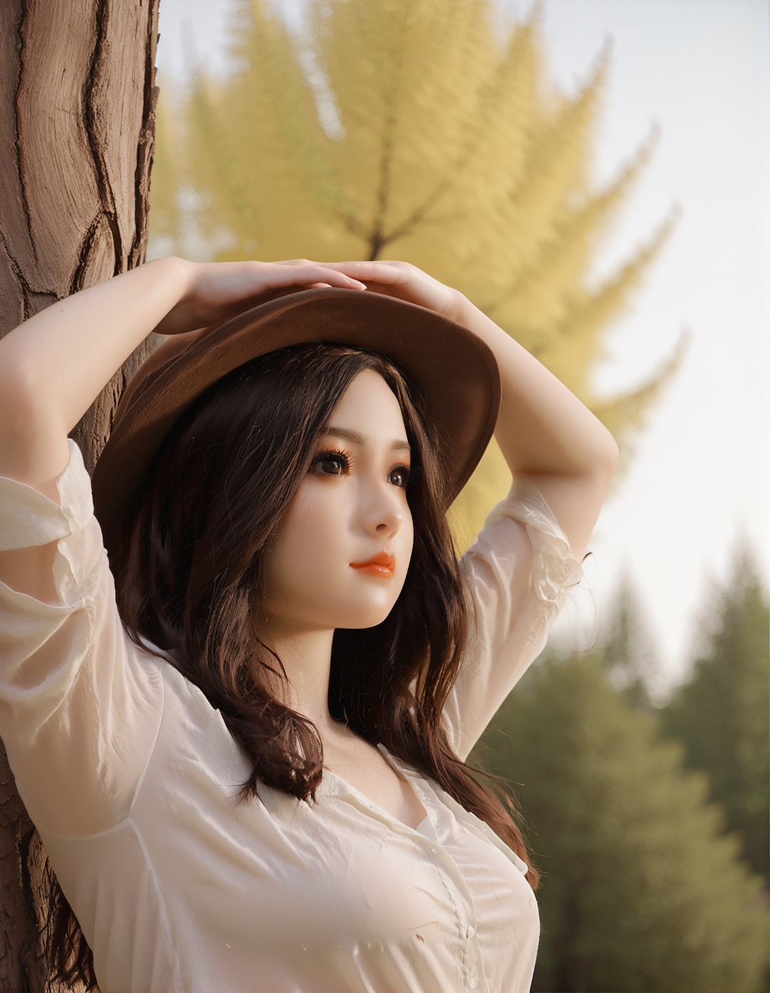 Seksa lelle Mei (Aibei Doll 148 cm B-kauss #AB2 TPE+silikons)