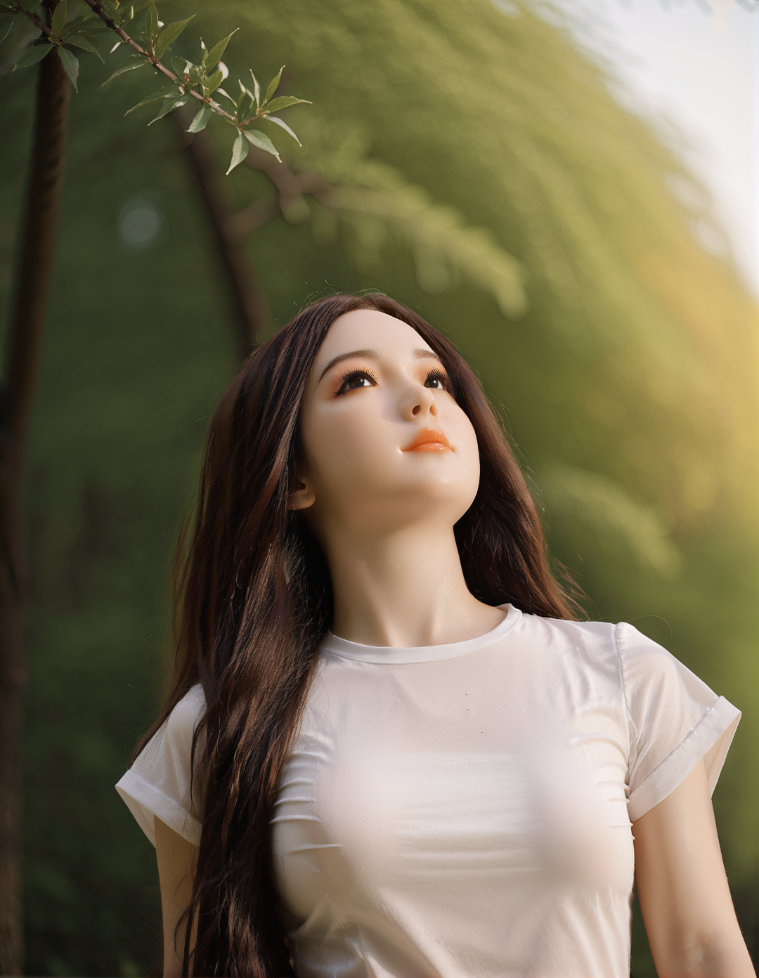 Seksa lelle Mei (Aibei Doll 148 cm B-kauss #AB2 TPE+silikons)