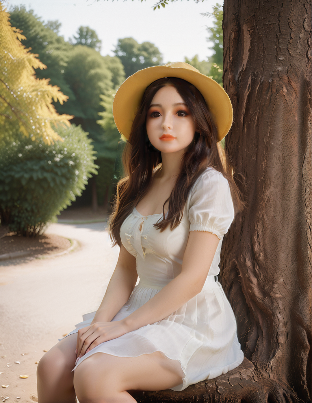 Seksa lelle Mei (Aibei Doll 148 cm B-kauss #AB2 TPE+silikons)