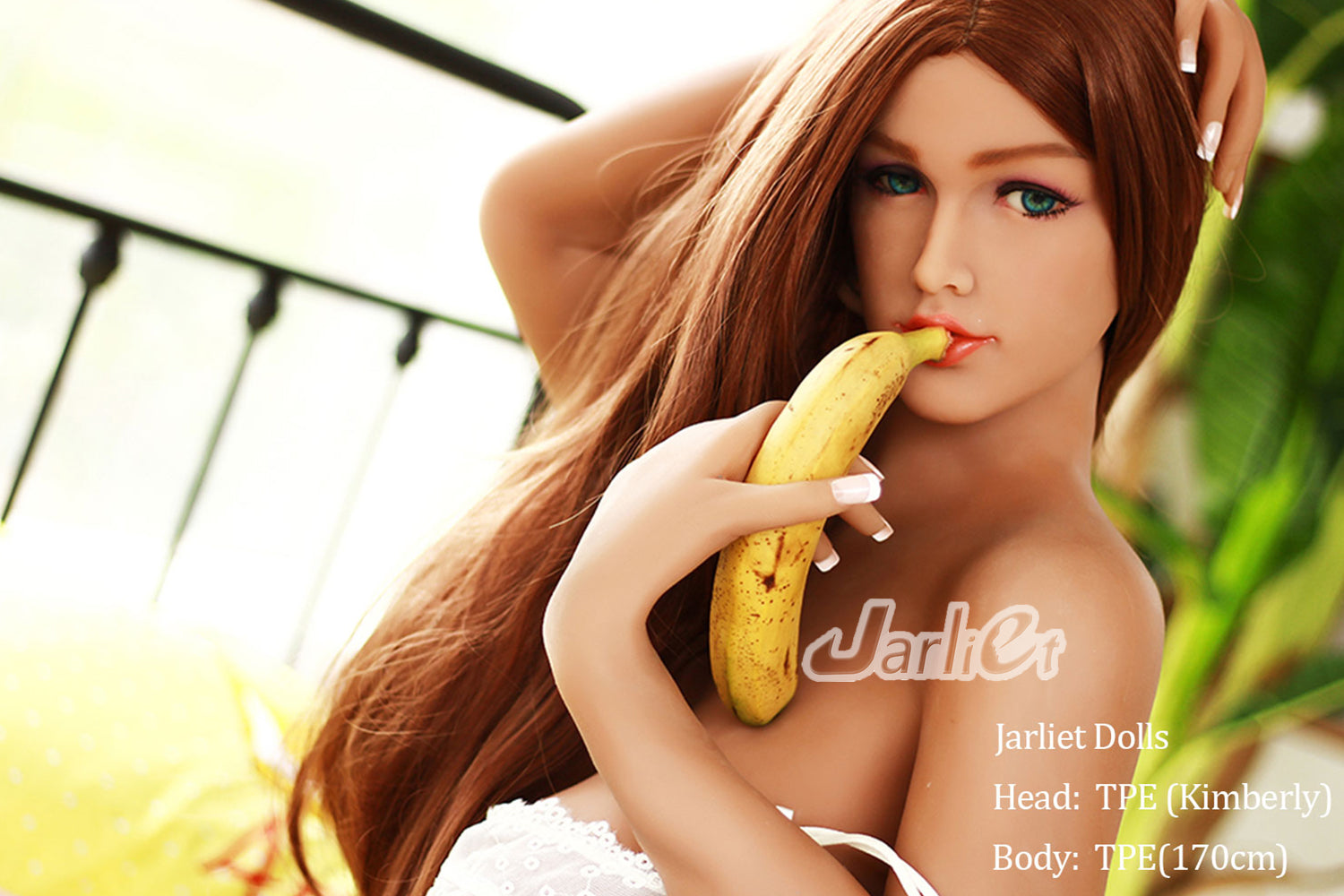 Seksa lelle Kimberlija (Jarliet 170 cm H-Cus TPE)