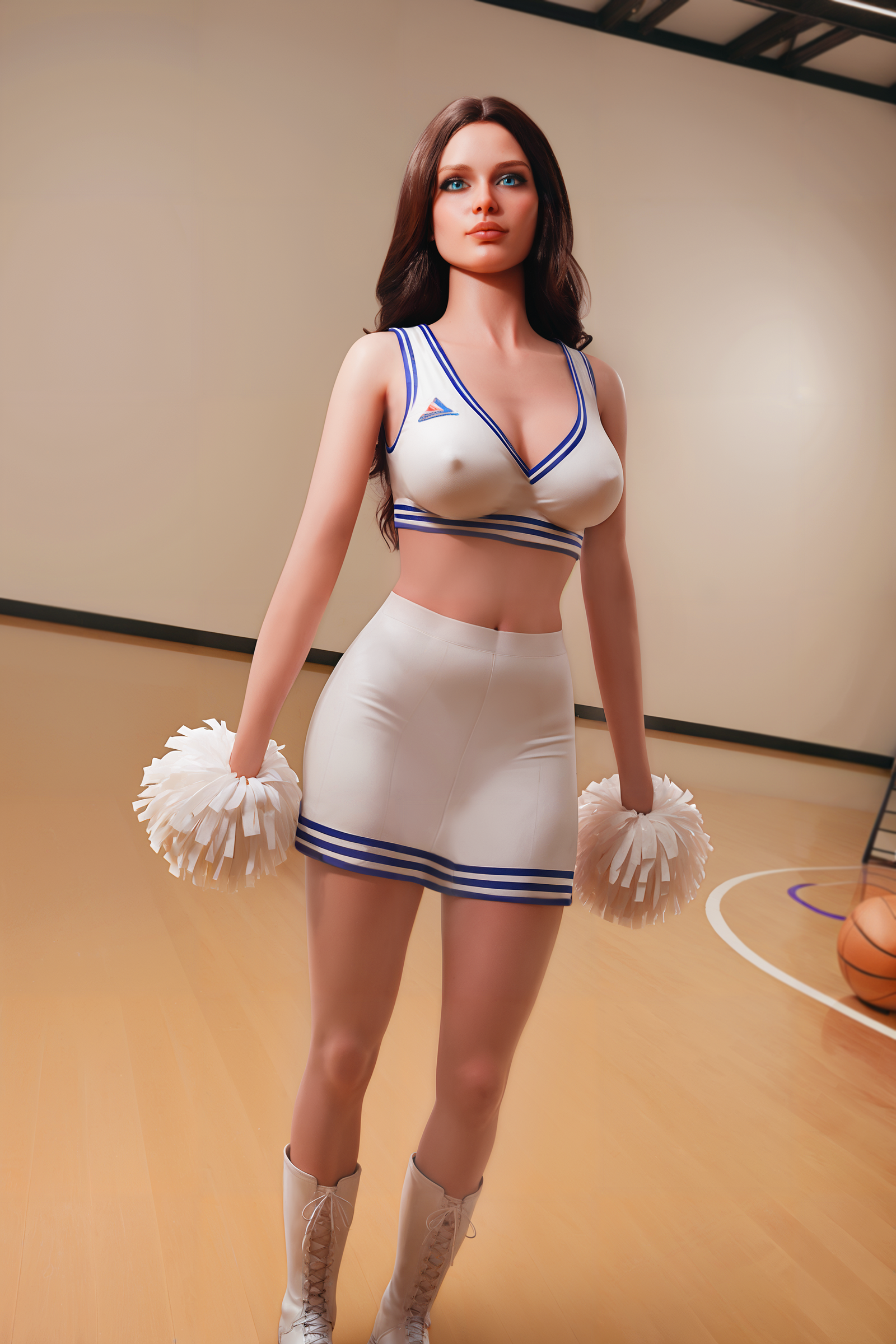 Huanita seksa lelle (Aibei Doll 166 cm D-Cus #AB18 TPE+Silikona)
