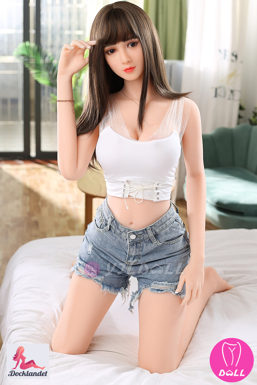 Vulana seksa lelle (YJL Doll 170 cm D-Cup #805 TPE+Silikona)