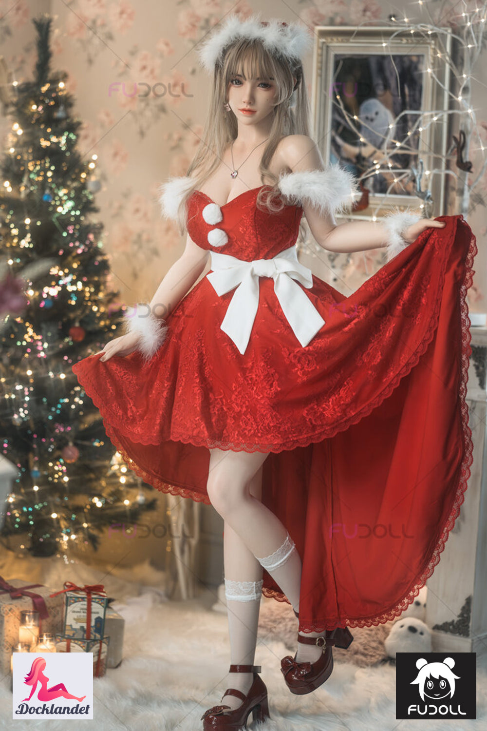 Seksa lelles jaunkundze (FUDoll 165 cm F-Cus #J032-1 Silikona)