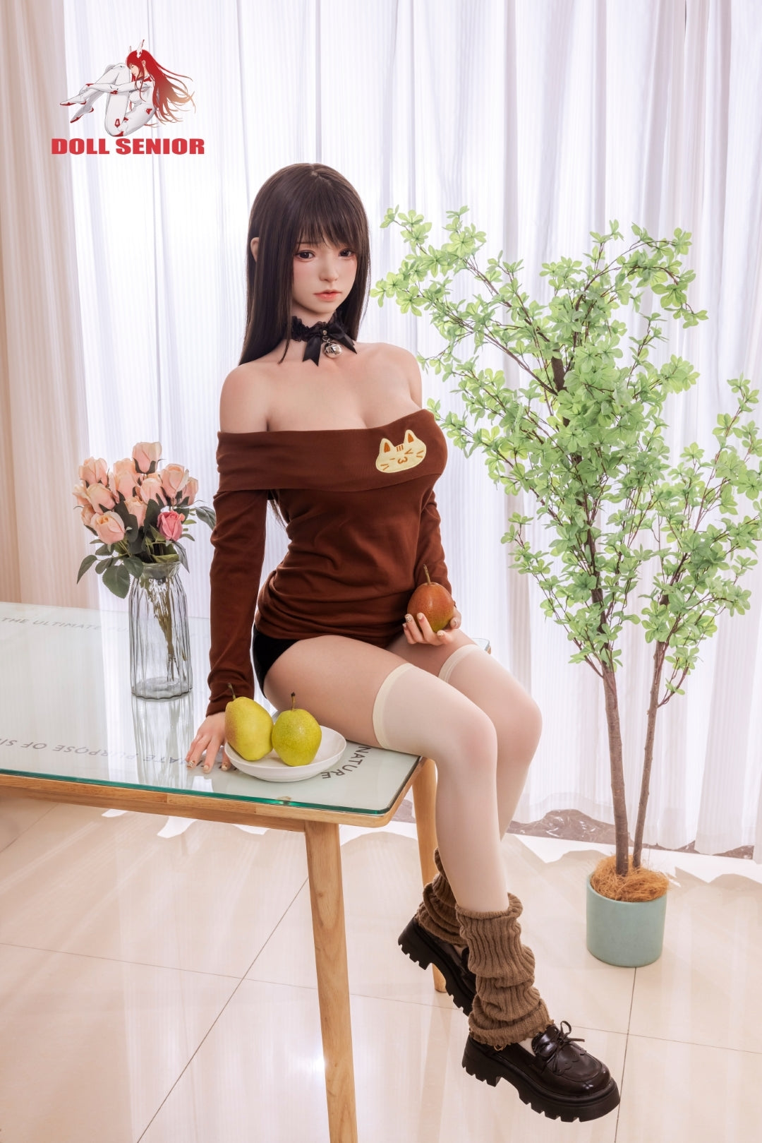Meiksiao seksa lelle (Doll Senior 163 cm E-Cup #23 silikons)