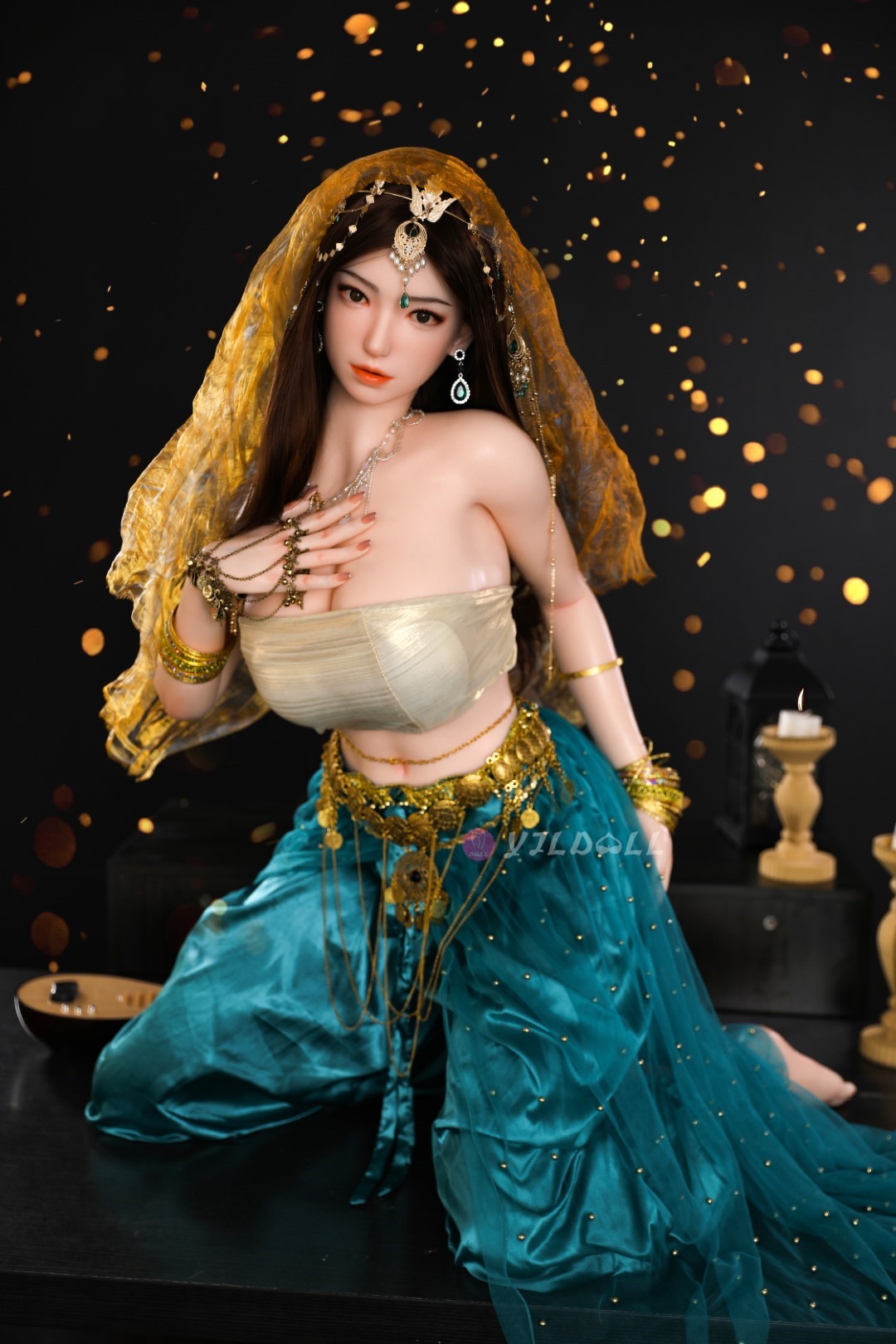 Džija seksa lelle (YJL Doll 163 cm F-Cup #822 silikons)