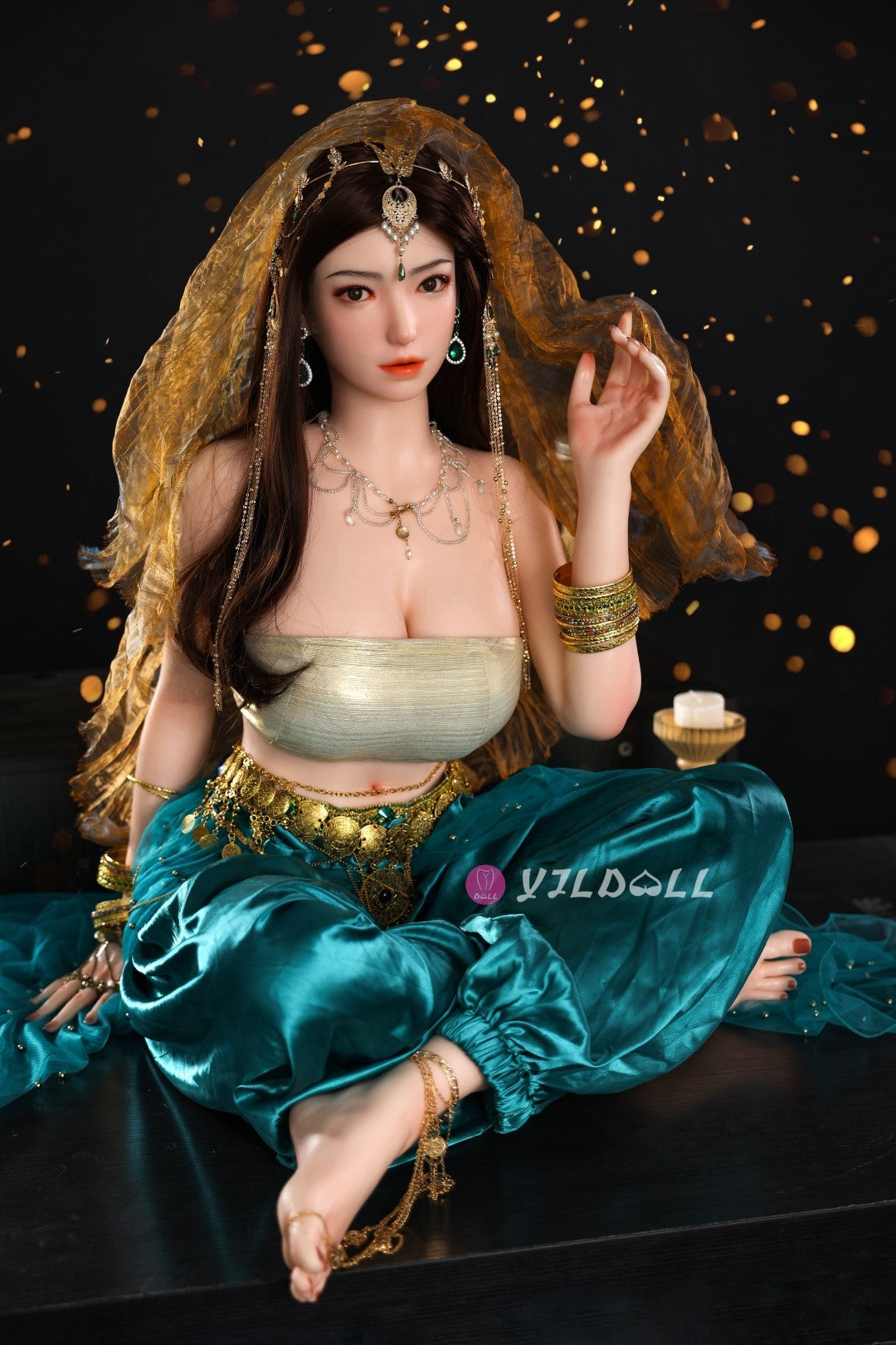 Džija seksa lelle (YJL Doll 163 cm F-Cup #822 silikons)