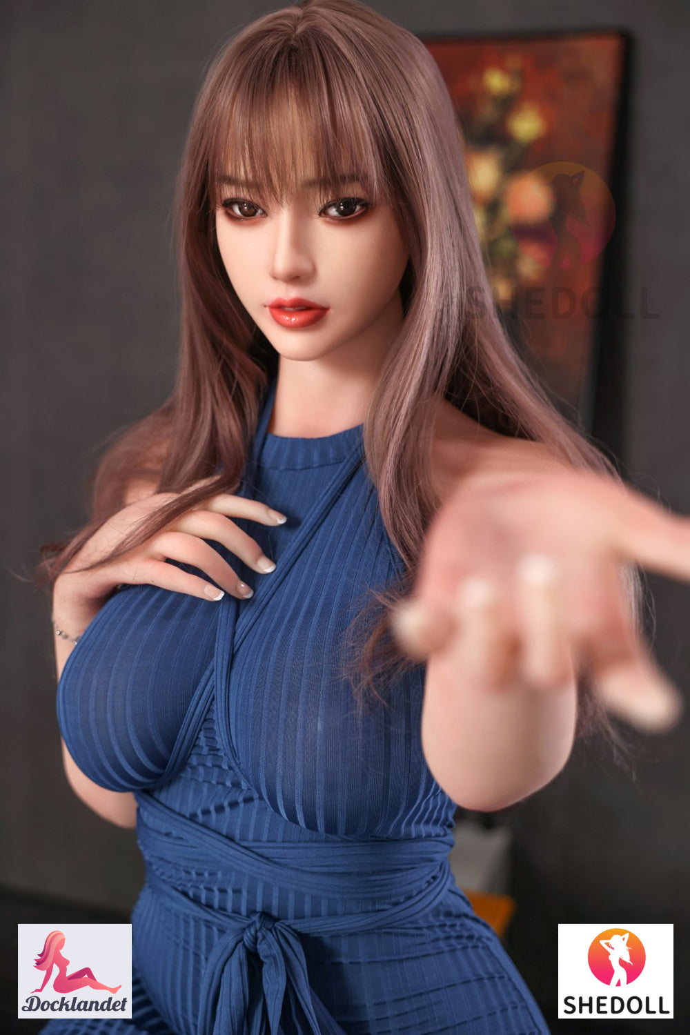 Berila seksa lelle (SHEDOLL 165 cm E-Cuss #SH040 TPE+Silikona)
