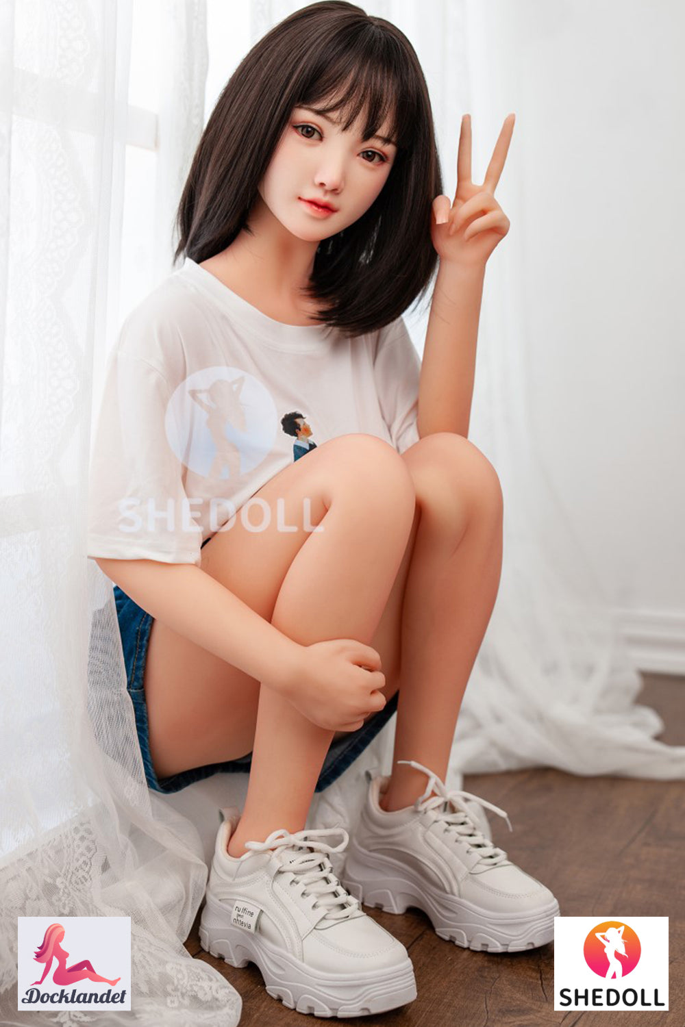 Saulainā seksa lelle (SHEDOLL 148 cm D-Cus #SH002 TPE+Silikona)