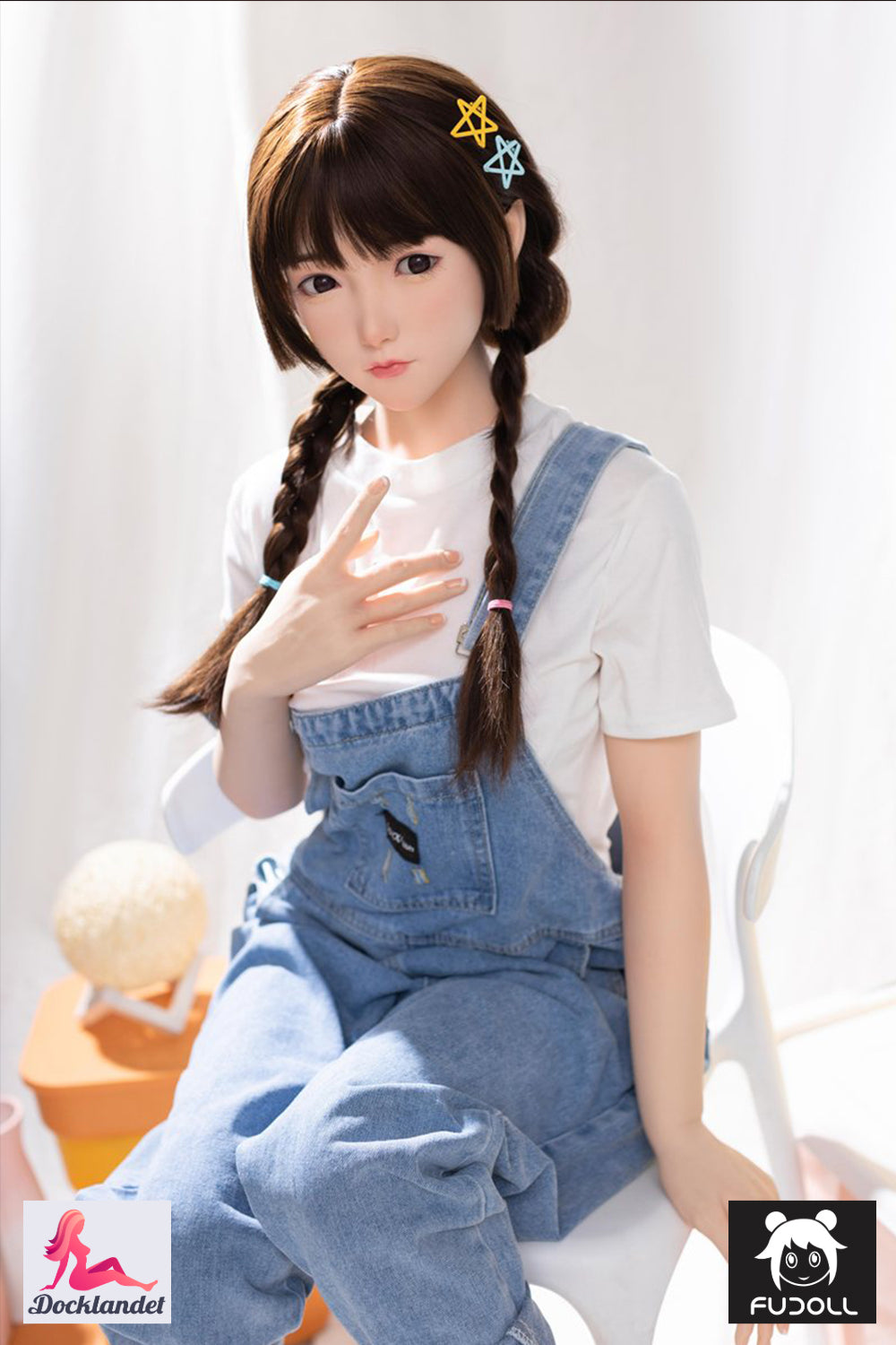 Nailuo seksa lelle (FUDoll 150 cm B kauss # J022 Silikona)