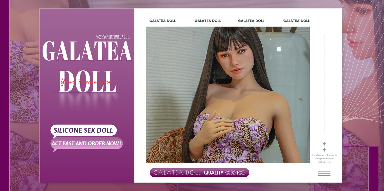 Džolīna seksa lelle (Galatea Doll 163 cm D-Cup #198 Silikona)