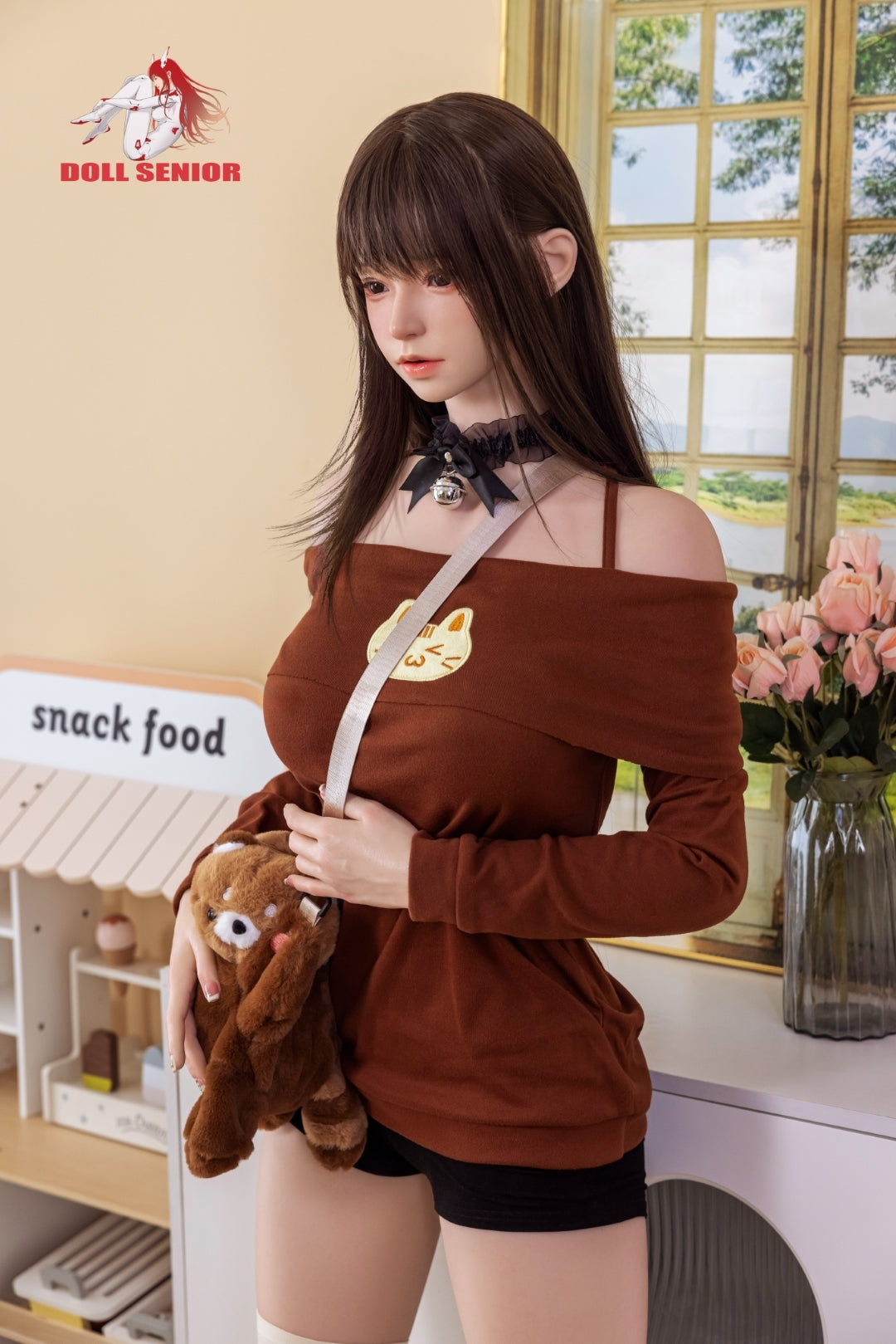Meiksiao seksa lelle (Doll Senior 163 cm E-Cup #23 silikons)