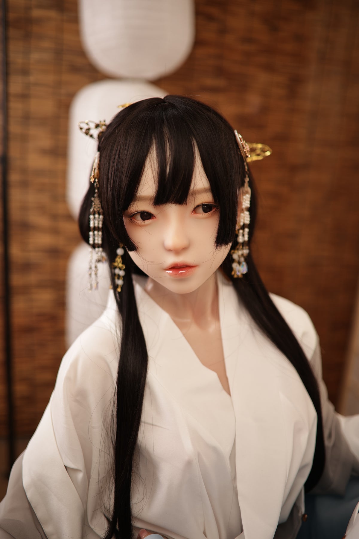 Menghui seksa lelle (Tayu-Doll 148 cm D-Cup ZC-11# silikona)