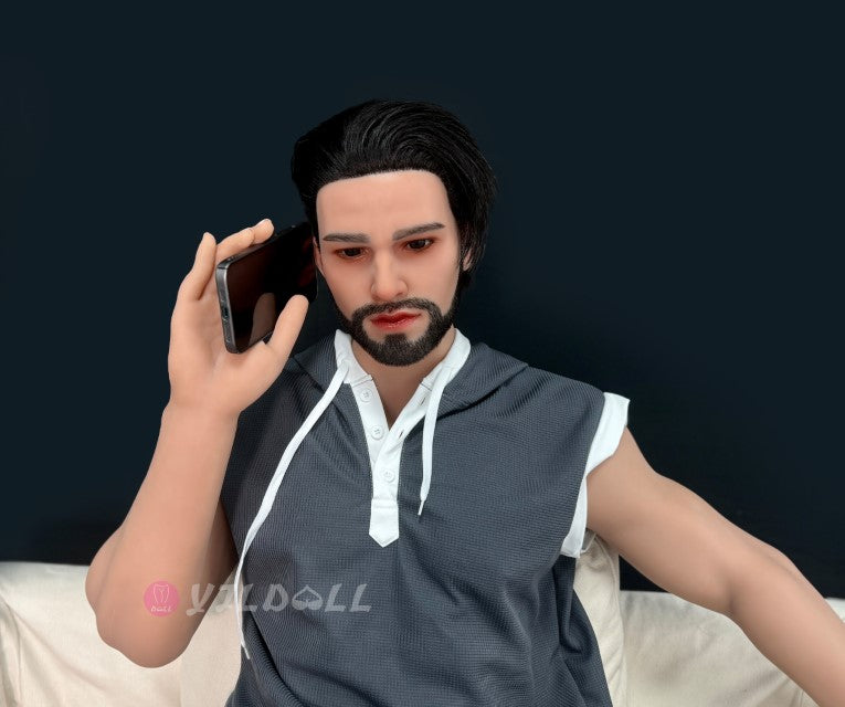 Džeimsa vīriešu dzimuma lelle (YJL Doll 170 cm TPE + silikons)