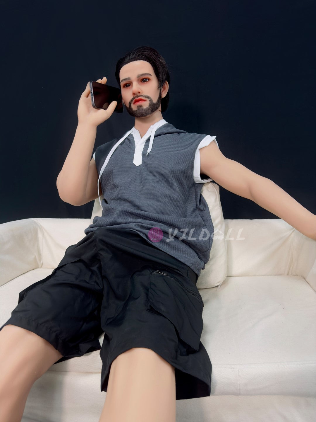 Džeimsa vīriešu dzimuma lelle (YJL Doll 170 cm TPE + silikons)