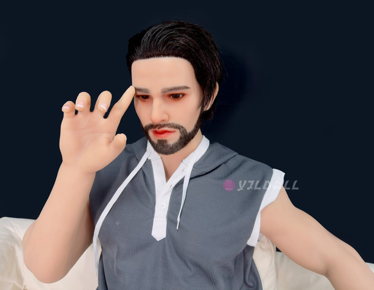 Džeimsa vīriešu dzimuma lelle (YJL Doll 170 cm TPE + silikons)