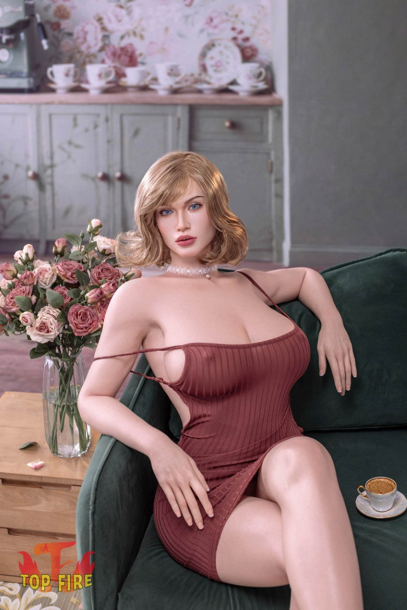 Violeta seksa lelle (Top Fire Doll 174 cm G-cup T63 silikona)