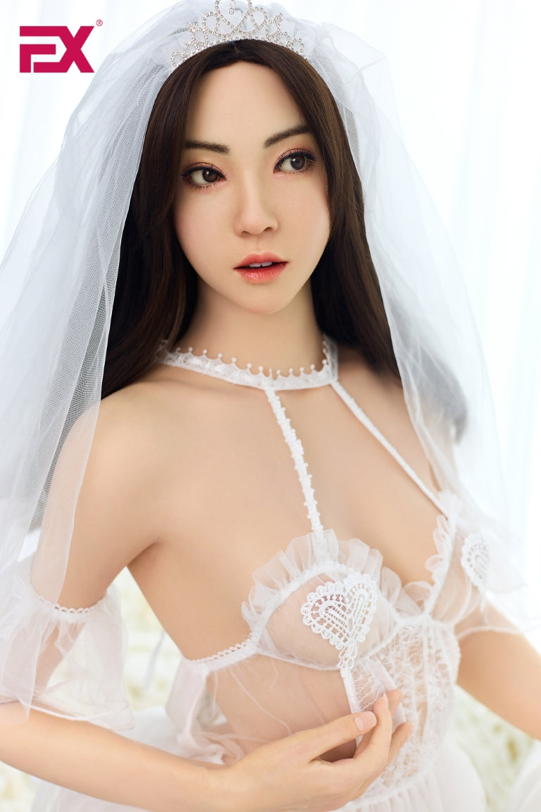 Jie kāzu seksa lelle (EXDoll 166 cm B kauss #Exclone Silicone)