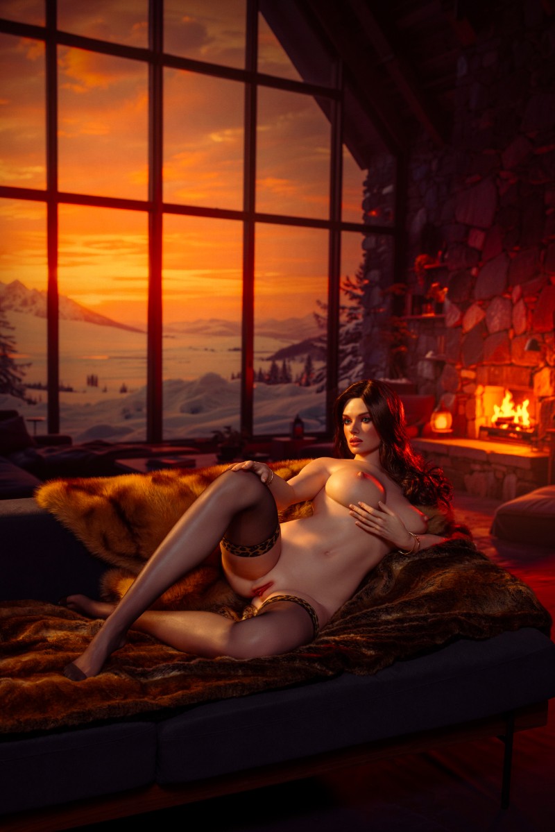 Bella seksa lelle (Top Fire Doll 174 cm G-cup T61 silikona)