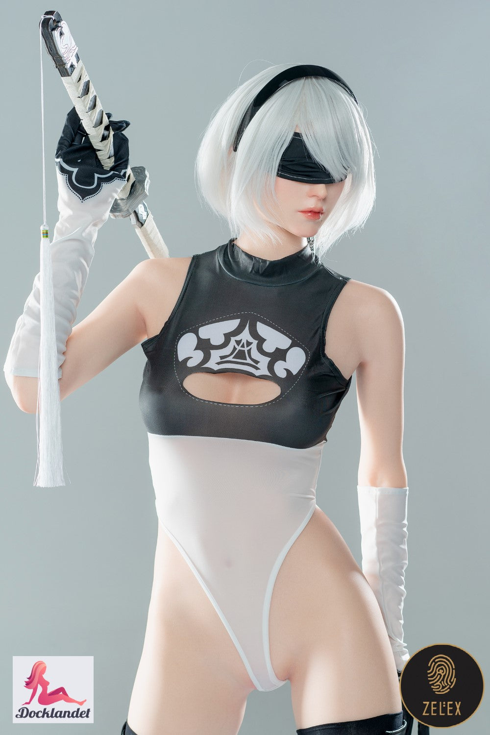 2B seksa lelle (Zelex 170 cm C-Cup GE57Z silikons)