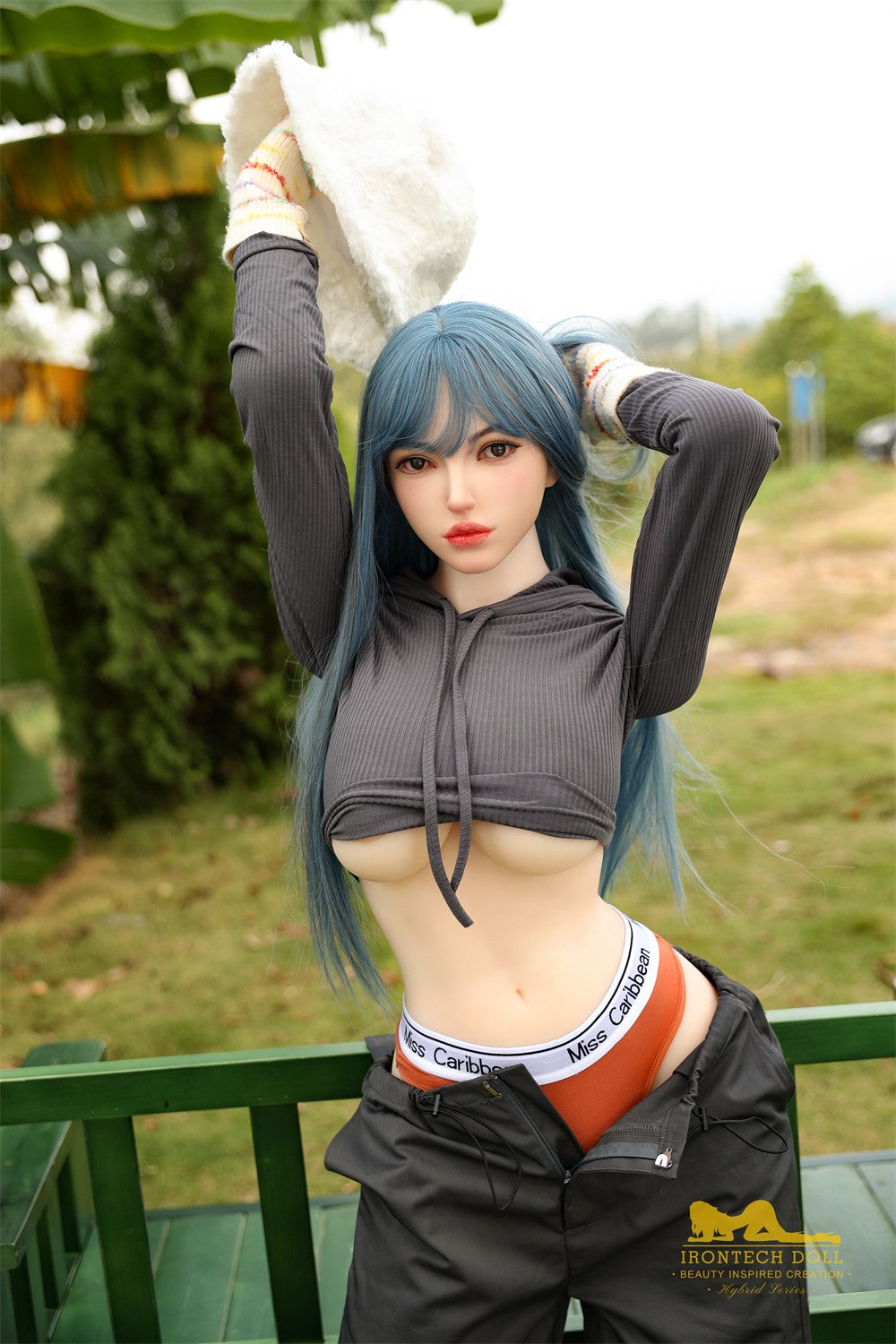 Džolīna seksa lelle (Irontech Doll 159 cm G-Cup S41 TPE+Silikona)