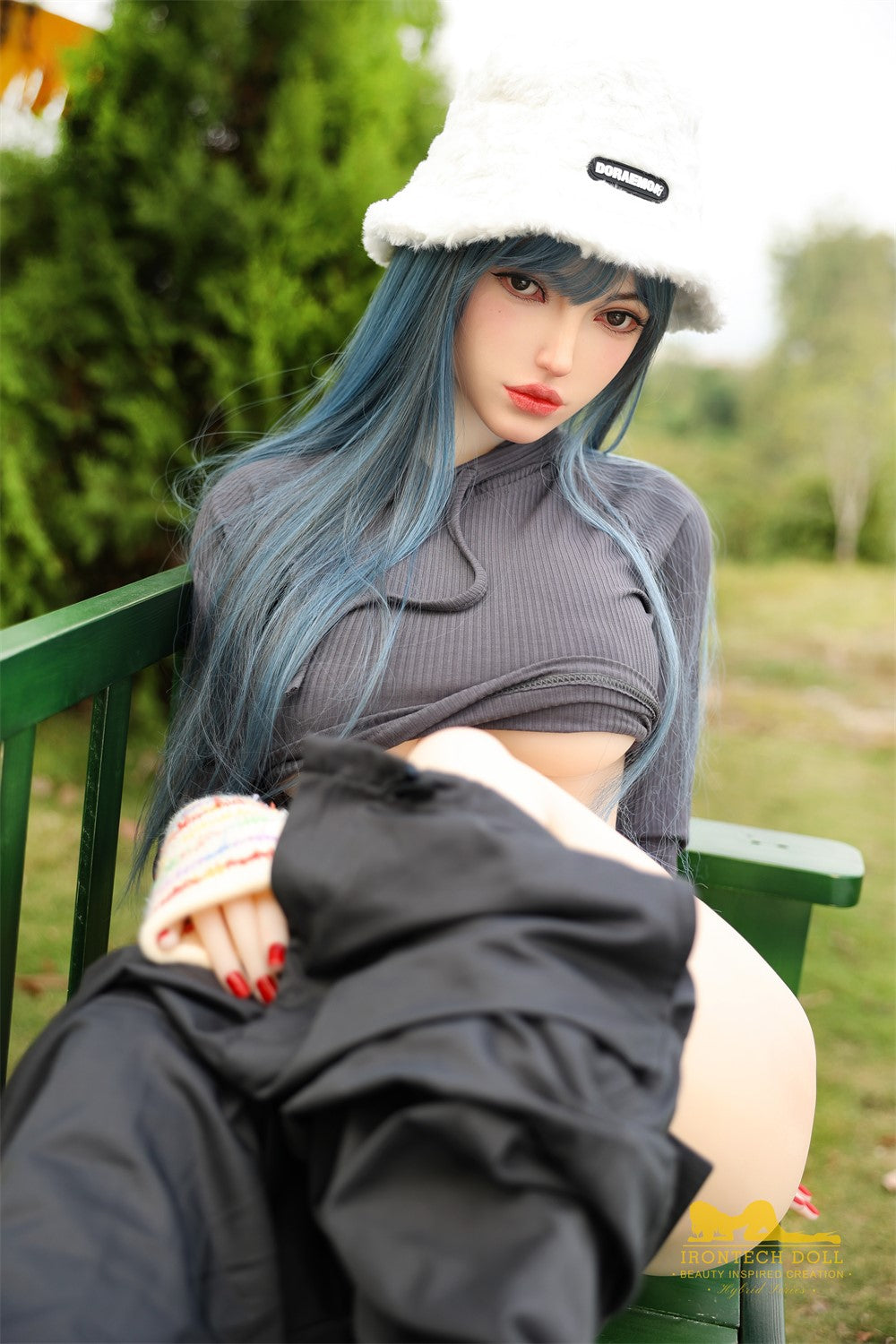 Džolīna seksa lelle (Irontech Doll 159 cm G-Cup S41 TPE+Silikona)