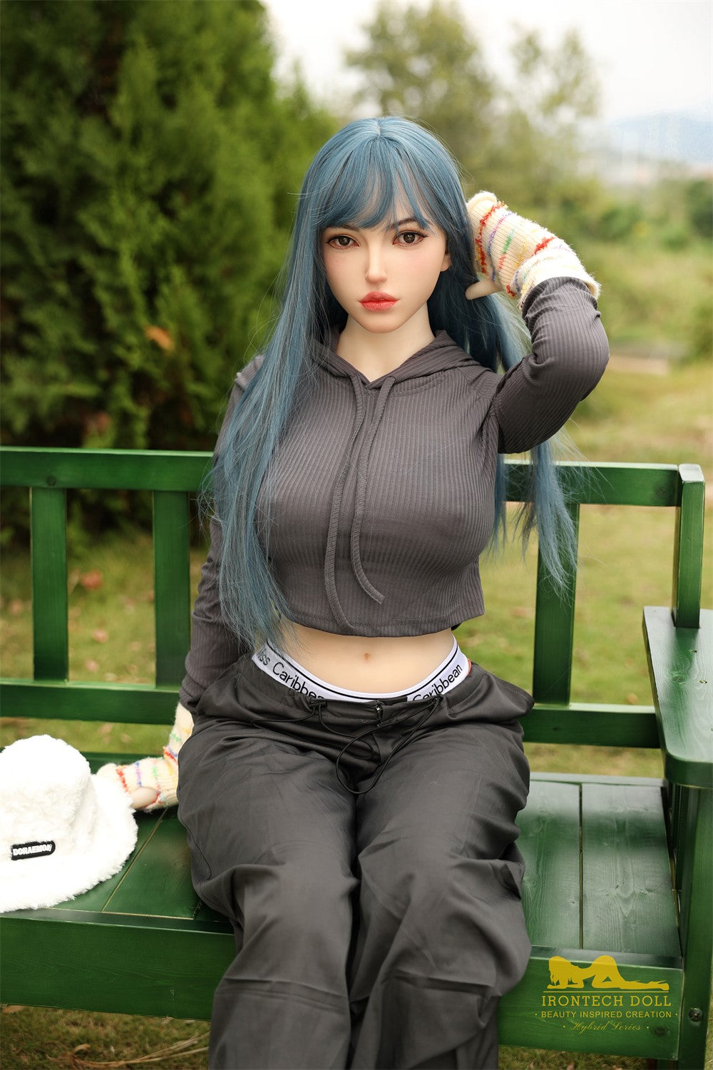 Džolīna seksa lelle (Irontech Doll 159 cm G-Cup S41 TPE+Silikona)