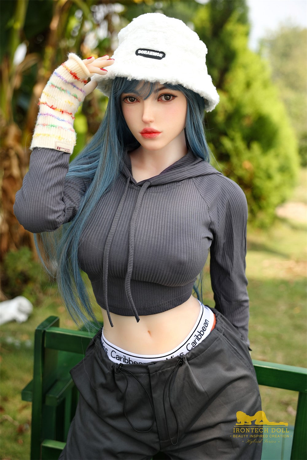 Džolīna seksa lelle (Irontech Doll 159 cm G-Cup S41 TPE+Silikona)