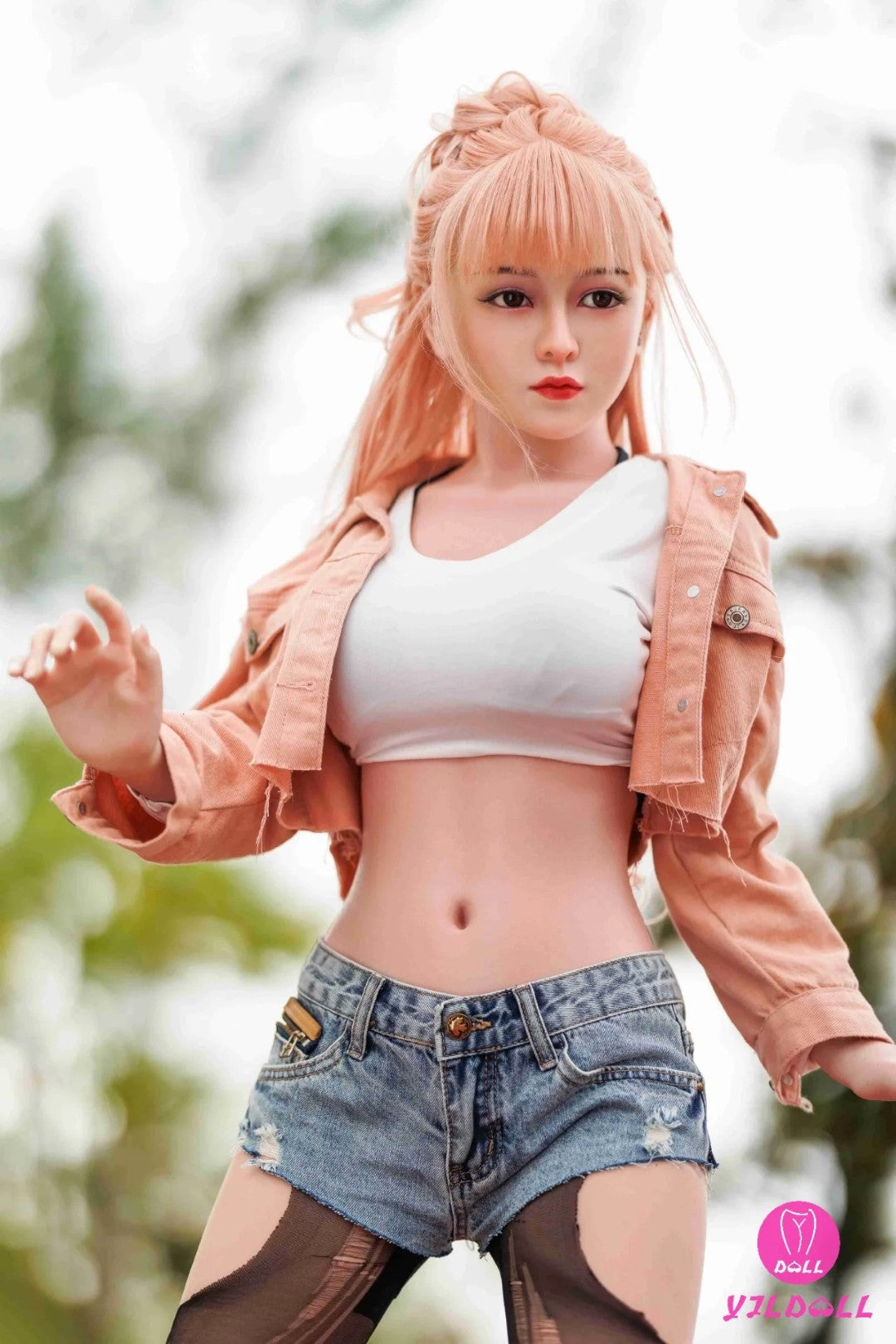 Anslija seksa lelle (YJL Doll 148 cm D-Cup #369 TPE+Silikona)
