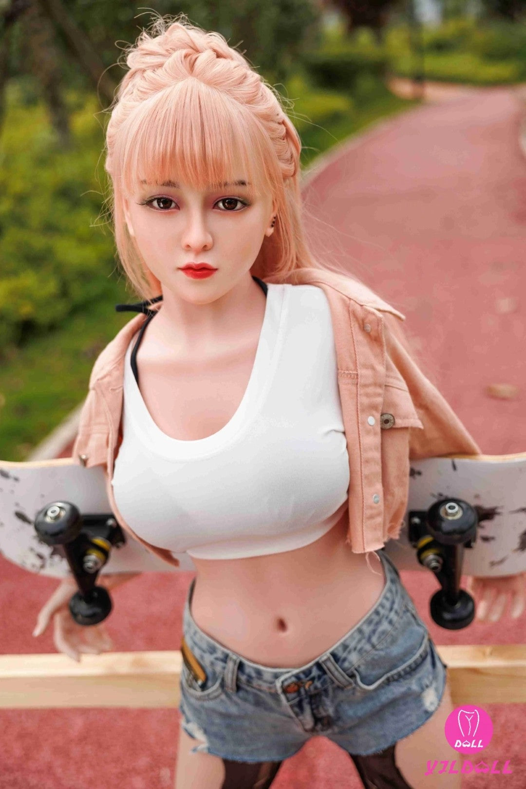 Anslija seksa lelle (YJL Doll 148 cm D-Cup #369 TPE+Silikona)