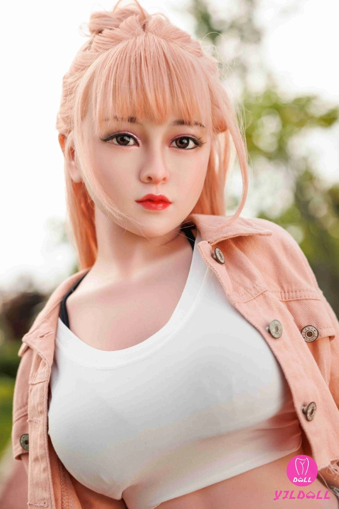 Anslija seksa lelle (YJL Doll 148 cm D-Cup #369 TPE+Silikona)