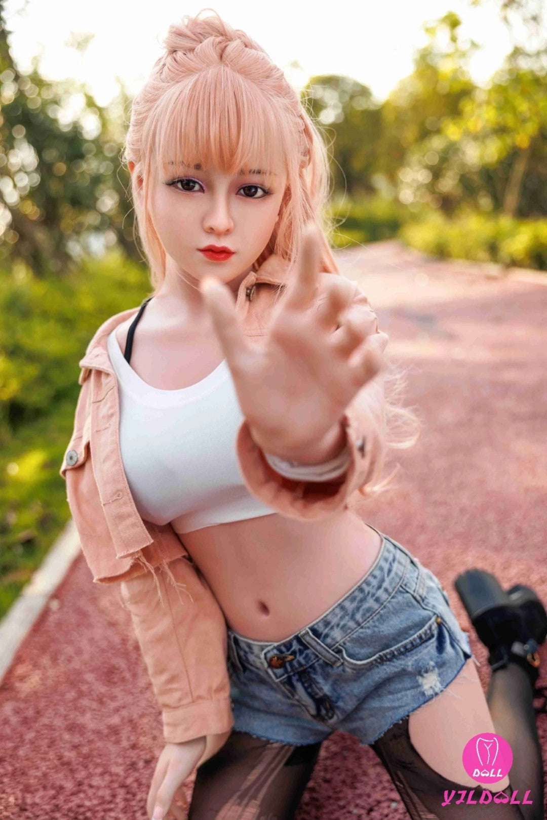 Anslija seksa lelle (YJL Doll 148 cm D-Cup #369 TPE+Silikona)