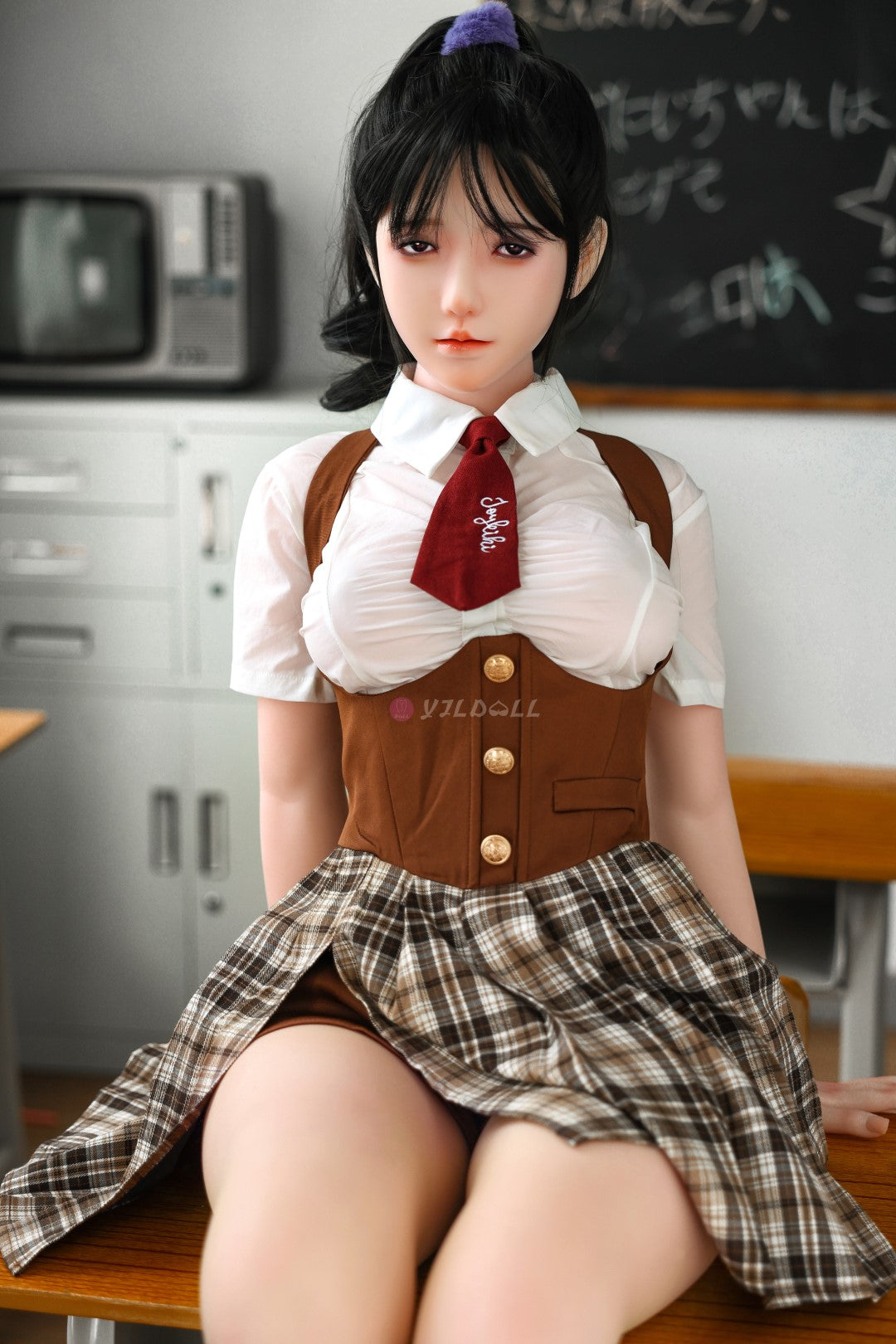 Ananija seksa lelle (YJL Doll 155 cm C-Cup #878 silikons)