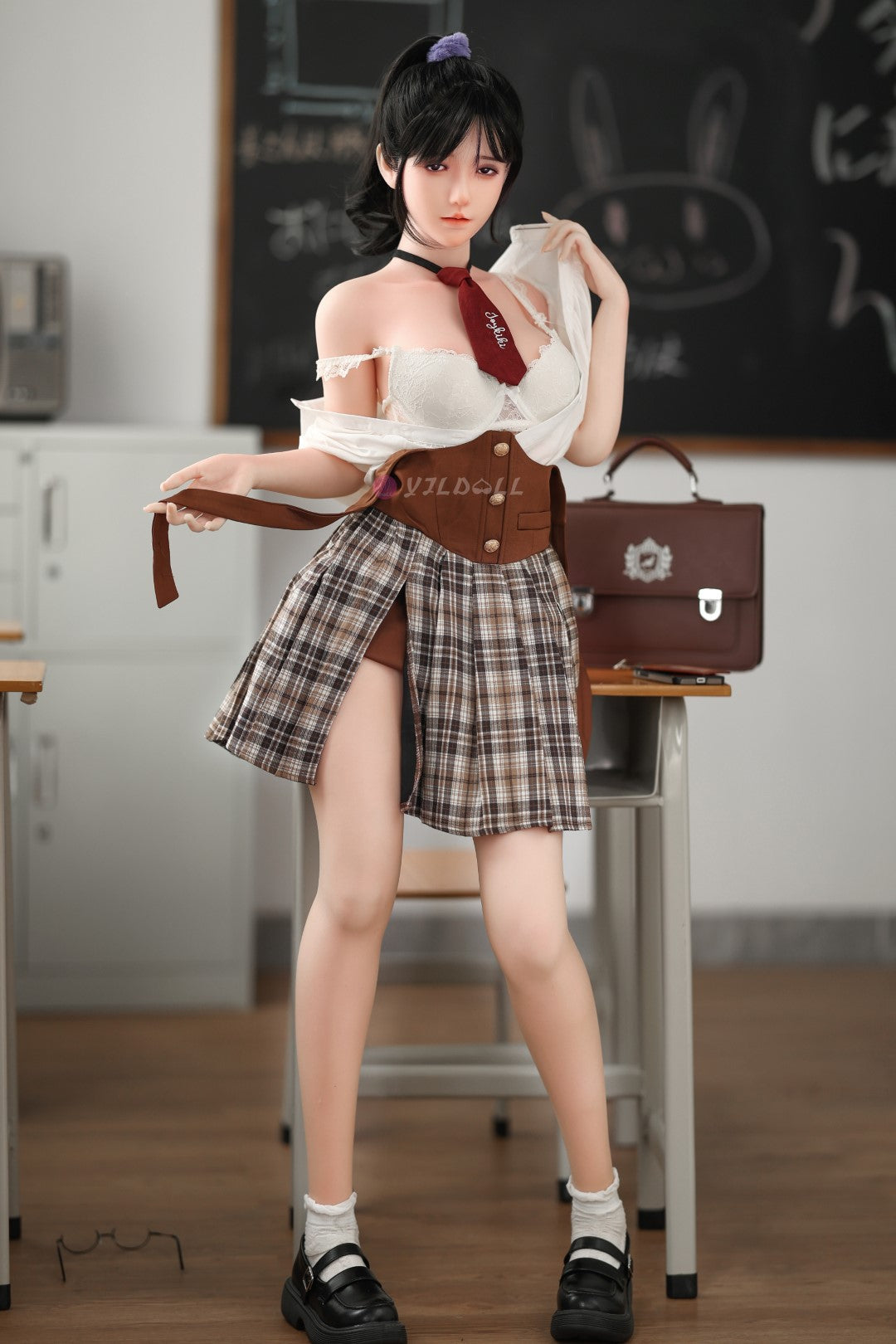 Ananija seksa lelle (YJL Doll 155 cm C-Cup #878 silikons)
