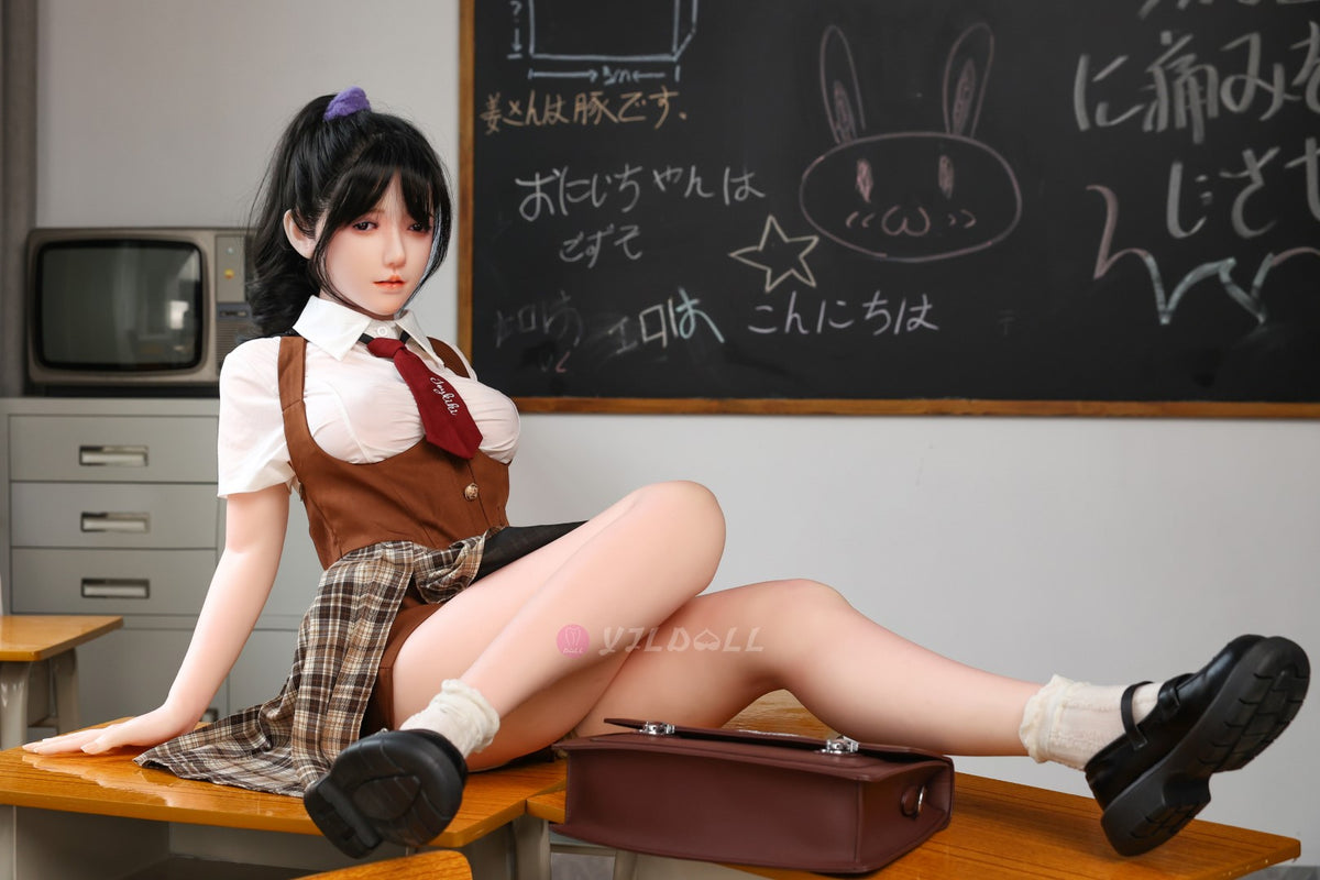 Ananija seksa lelle (YJL Doll 155 cm C-Cup #878 silikons)