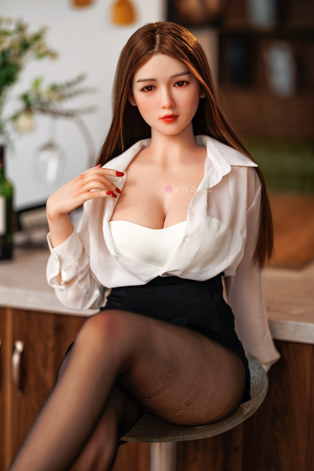 Parvati seksa lelle (YJL Doll 163 cm F-Cup #805 TPE + silikons)