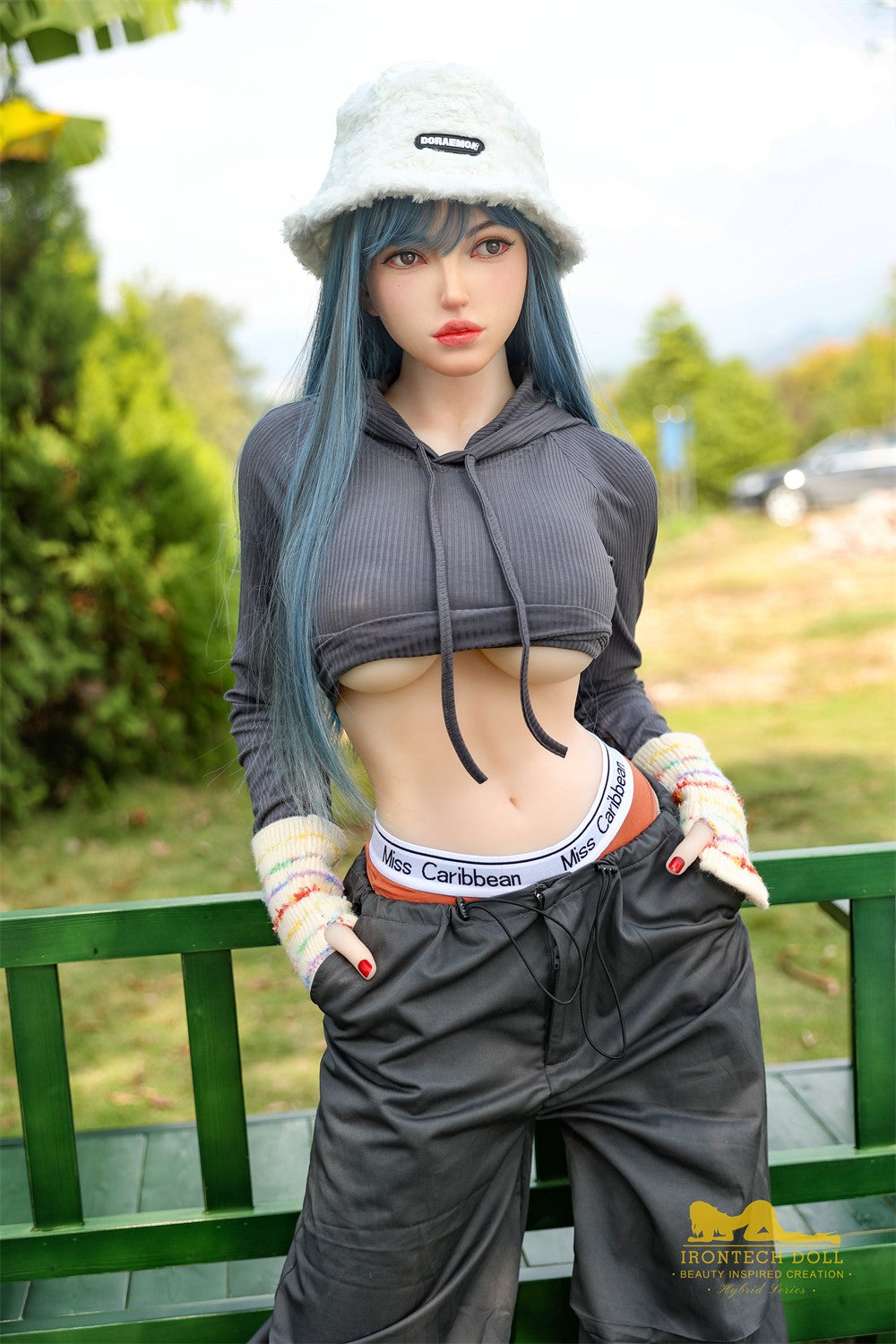 Džolīna seksa lelle (Irontech Doll 159 cm G-Cup S41 TPE+Silikona)